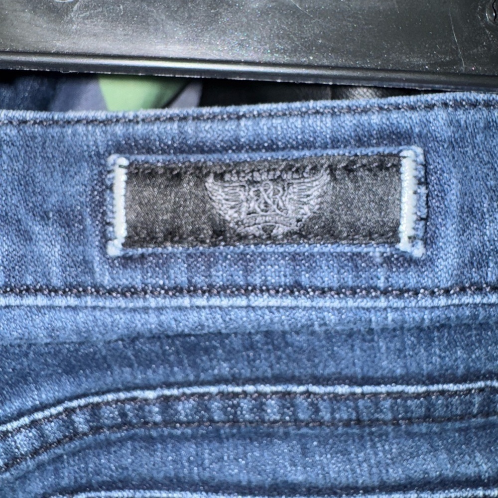 Rock & Republic Kurt Dark Wash Bootcut Jeans Size 27 - Picture 6 of 8